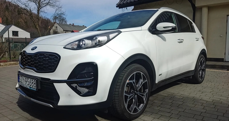 Kia Sportage cena 93500 przebieg: 134900, rok produkcji 2019 z Żywiec małe 631